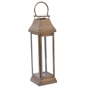 Lanterne en métal de meilleure qualité Bougeoir fait à la main d'excellente qualité Éclairage de couleur personnalisé Lanterne en métal fantaisie décorative - Product Image 4