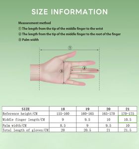 Nouveauté 100% gants de golf en cuir véritable confortables de haute qualité en cuir de particules gants de golf pour hommes en peau de mouton - Product Image 6