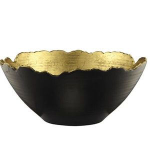 Bol décoratif de luxe élégant en acier inoxydable, accessoires de table, pour servir des aliments et des collations, qualité supérieure, bol de fête - Product Image 5