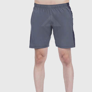 Shorts de sport décontractés pour hommes de haute qualité avec taille élastique, séchage rapide, respirants, en polyester/coton, nouveau style, vente chaude - Product Image 3