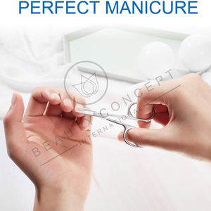 Ciseaux à ongles droits non pliables en acier inoxydable de qualité supérieure, durables, pour droitiers, multi-usages - Product Image 5