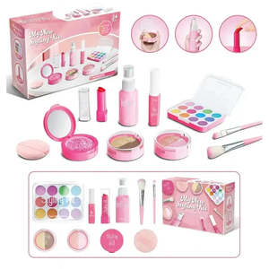 Children's <b>Makeup</b> Beauty <b>Box</b> Plastic Caja De Belleza De Maquillaje for Girls - Product Image 1