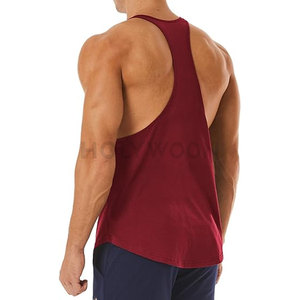 Débardeurs sportifs pour hommes, légers, respirants, à séchage rapide, en tissu coton/polyester, conçus pour l'entraînement - Product Image 5