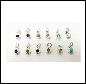 Argent 925 Naissance Pierre Charme Pendentif Conception Classique Bijoux En Gros Usine en Thaïlande - Product Image 1