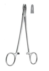 Instrument de suture chirurgical manuel en acier inoxydable pour hôpital MG avec porte-aiguilles à mâchoires dentelées pour usage médical et dentaire - Product Image 4
