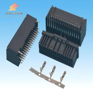 Proveedor de Vietnam Conector hembra FFC/FFP automotriz doblado de doble fila con cabezal de PIN de 2,50 MM Aplicaciones flexibles planas - Product Image 1