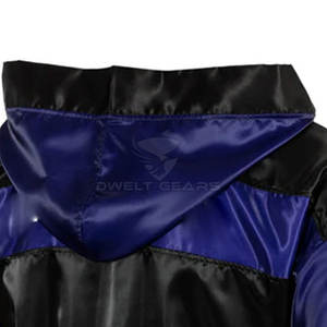 Bata de boxeo de satén/poliéster personalizada de alta calidad, luchador de kickboxing de artes marciales Premium, cómodo y transpirable para hombres - Product Image 6