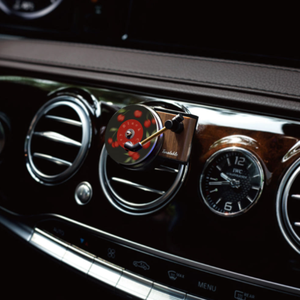 Ambientador de Lujo para Coche, Fragancia Pera Fresia, Difusor de Gel Líquido Tipo Tocadiscos LP para Colocación en Ventilación de Coche u Oficina - Product Image 1