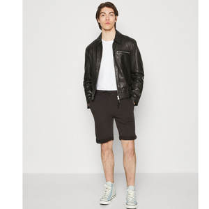 Short cargo avec poche et logo personnalisé pour hommes, short cargo écologique en toile de couleur unie, style hip hop, mode Offre Spéciale - Product Image 2