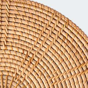 Juego de 6 estantes de exhibición elegantes de color marrón variado, decoración de cesta de pared - Product Image 4