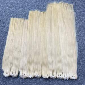 Cabello natural virgen Cabello de trama recta de un donante, cabello virgen de alta calidad Cabello virgen 100%, cabello crudo para mujeres - Product Image 4