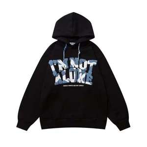 Vente en gros de pulls à capuche surdimensionnés personnalisés pour hommes sweats en molleton de coton impression bouffante 3D brodée mode hiver approvisionnement en vrac - Product Image 1