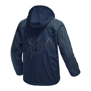 Veste d'hiver à capuche Softshell imperméable et respirante à fermeture éclair tactique pour l'extérieur pour hommes polaire pour la randonnée et le camping - Product Image 3