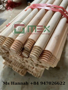 Mango de Escoba de Madera de Eucalipto Premium de 120 cm - Palo de Trapeador con Rosca Italiana, Duradero, Ecológico, de Primera Calidad - Product Image 4