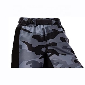 Shorts MMA pour hommes, imprimés par transfert thermique, camouflage, polyester 240g, coupe ample, séchage rapide, vêtements d'entraînement pour arts martiaux mixtes - Product Image 3