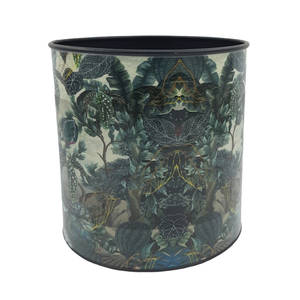 Vase et jardinière en métal au design classique, finition émaillée, pour la décoration intérieure et extérieure, pot de fleurs artisanal personnalisé - Product Image 4