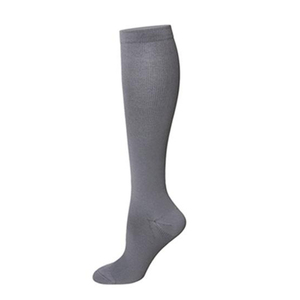 Chaussettes de sport en tricot compressif avec logo personnalisable pour la jeunesse, fitness et course à pied, absorbant la transpiration, antibactériennes, saison printemps - Product Image 3