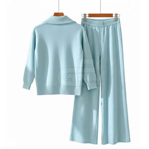 ชุดเซ็ตสองชิ้นแฟชั่นผู้หญิงทรงโอเวอร์ไซส์ สไตล์ลำลอง ชุดเซ็ตสองชิ้นแฟชั่นโอเวอร์ไซส์สำหรับสไตล์สตรีทและลำลอง - Product Image 2