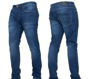 Chaqueta de Mezclilla Sólida de Invierno para Hombre y Mujer de Alta Calidad con Capucha Azul Casual al por Mayor - Product Image 4