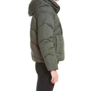 Veste bouffante taille personnalisée de haute qualité pour femmes nouveau design respirant coton rempli long haut classement nouveautés - Product Image 2