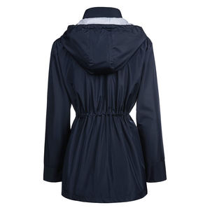 เสื้อปอนโช XL สำหรับผู้หญิงเสื้อกันฝนพลาสติกไนลอนกันน้ำสำหรับตั้งแคมป์ตกปลาทัวร์ตกแต่งโลโก้กระเป๋า - Product Image 4