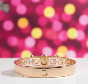 Brazalete de Acero Inoxidable al por Mayor con Piedras de Circonita Cúbica de 2.6 Pulgadas y 12g para Mujer, Brazalete de Ojo Turco para Uso Diario - Product Image 6