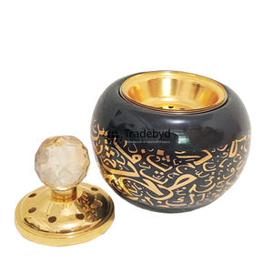 Quemador de Incienso de Metal de Primera Calidad Hecho a Mano por Tradebyd, Incensario Árabe, Antiolor, para Todas las Estaciones, para Aromaterapia en Spa - Product Image 3