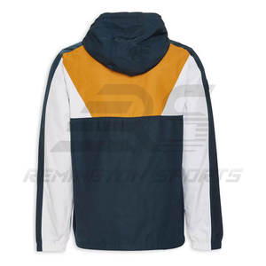 2025 nuevo diseño 100% poliéster entrenamiento y ropa para correr chaqueta para correr para hombres ropa al aire libre rompevientos para hombres - Product Image 5