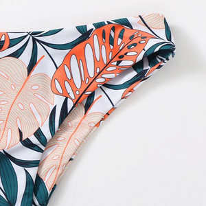 Ensemble de maillot de bain sportif 2 pièces sans bretelles, soutien-gorge et culotte, en coton 100 %, séchage rapide, respirant, pour femmes, OEM durable - Product Image 5