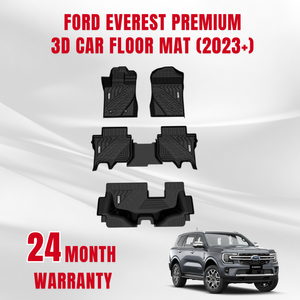 แผ่นรองกันลื่นสำหรับรถยนต์รุ่น Ford Everest (3D) แผ่นรองกันลื่นที่ทนทานผลิตในเวียดนาม - Product Image 6