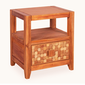 Mesita de noche de madera superventas, artículo de decoración para el hogar para dormitorio, sala de estar, muebles para el hogar, venta al por mayor de Vietnam - Product Image 3