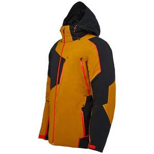 Chaqueta de esquí unisex más vendida para hombre, cortavientos Softshell, acolchada con capucha para correr, ropa de invierno personalizada informal al por mayor OEM - Product Image 3