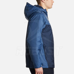 OEM vente en gros personnalisé hommes blouson d'aviateur mince d'été coupe-vent à capuche de style sport décontracté pour la course en plein air - Product Image 5