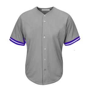 Maillot athlétique de baseball de qualité supérieure Logo brodé personnalisé Usine de sport professionnel Fabrication en gros - Product Image 4
