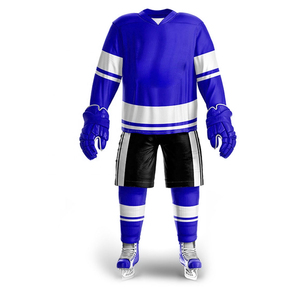 Nouvel arrivage d'ensembles d'uniformes de hockey sur glace Sublimation personnalisée 100% polyester respirant séchage rapide unisexe adulte fabriqué sur mesure au Pakistan - Product Image 1