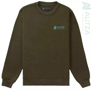 Sweat-Shirt personnalisé Streetwear hommes femmes imprimé numérique unisexe uni de haute qualité surdimensionné en coton biologique - Product Image 1