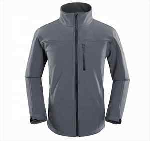 Promotion de logo personnalisé d'usine Veste Softshell coupe-vent imperméable d'extérieur bon marché avec logo - Product Image 6