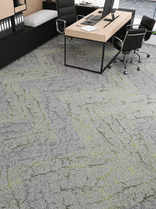 Kaili hiện đại trong nhà không thấm nước chống cháy có thể giặt thân thiện với môi bitum ủng hộ dễ dàng Peel Stick gạch Thảm nơi làm việc thương mại - Product Image 2