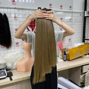 ผมดิบแบบหยิกตามธรรมชาติมีความยาวทุกสีเหมาะกับเส้นผม100% มนุษย์ผมดิบแบบเวียดนามมีคุณภาพสูง - Product Image 2