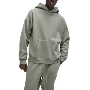 เสื้อฮู้ดแขนยาวสำหรับผู้ชายโอเวอร์ไซส์แบบกำหนดเอง - Product Image 1