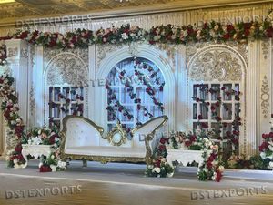 Grand mariage beau look scène délicieuse décoration de scène de mariage scène de mariage pour mariage asiatique - Product Image 2