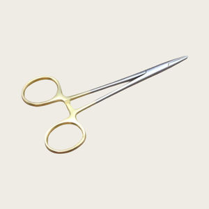 Portaagujas microscópico oftálmico, clip para párpados dobles, herramienta de incrustación de agujas, instrumento de cirugía oral y plástica de acero inoxidable - Product Image 3