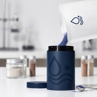 Boîte de conserve en métal hermétique de 800g pour lait infantile, avec couvercle à vis, boîte à thé, emballage alimentaire, pot en acier inoxydable pour chocolat et biscuits