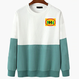 Nouveauté : Sweat à capuche d'hiver personnalisé imprimé numériquement, couleur unie, manches longues, coupe classique, avec poche, unisexe - Product Image 1