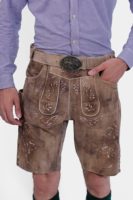 Costume Lederhosen Bavarois Allemand Authentique pour Homme, le Plus Vendu, pour l'Oktoberfest 2025, Couleur Unie Personnalisable, Soie Respirante de Haute Qualité