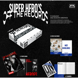 [ลดราคา] P1Harmony - SUPER HERO'S OFF THE RECORDS 2026 SEASON'S GREETINGS - Product Image 2