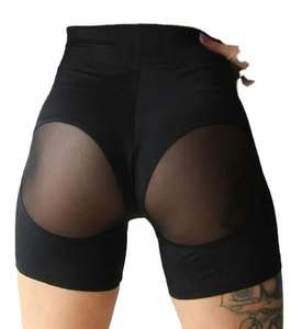 Shorts pour femmes de haute qualité dernière conception avec impression de logo personnalisé fermeture à la taille élastique short chaud respirant - Product Image 1