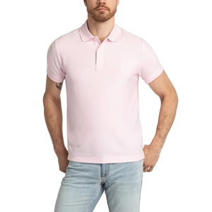 Logo personnalisé 200gsm T-Shirt de haute qualité pour hommes en coton vierge évacuation de l'humidité à manches courtes décontracté polos de golf pour hommes - Product Image 6
