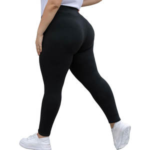 Custom Print Breathable High Waist Women's Workout Pants Compression Gym Yoga <b>Leggings</b> Rhinestone Technique Casual Solid <b>Pattern</b> - Product Image 1