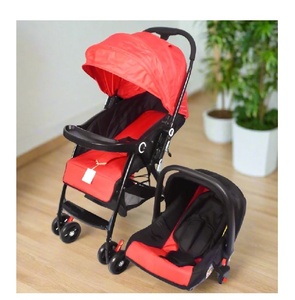 Cochecito de bebé compacto y plegable, ideal para viajes, con estructura ligera y arnés de seguridad seguro. - Product Image 6
